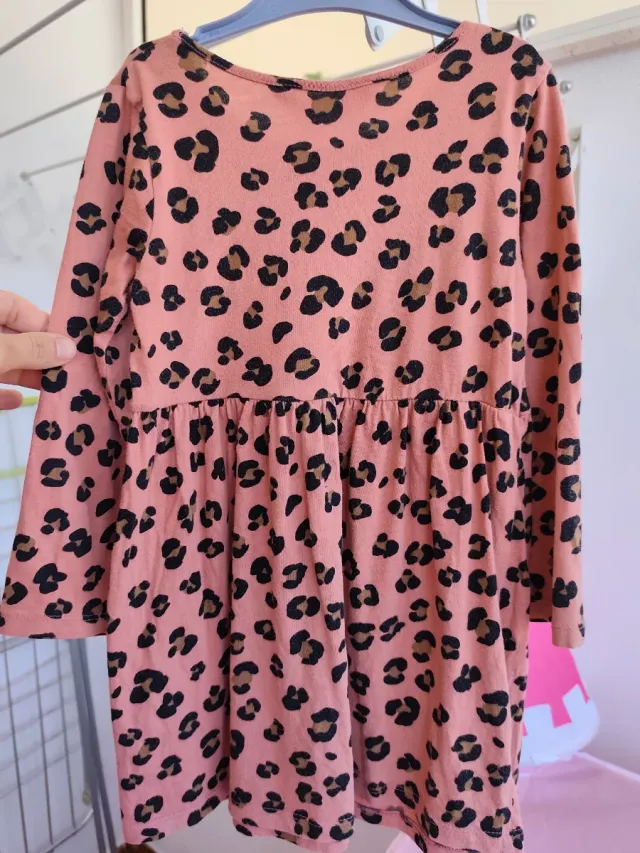 Vestido niña estampado leopardo H&M