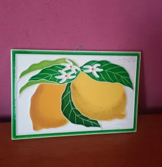 Ceramica Capri Limoni Decorativi