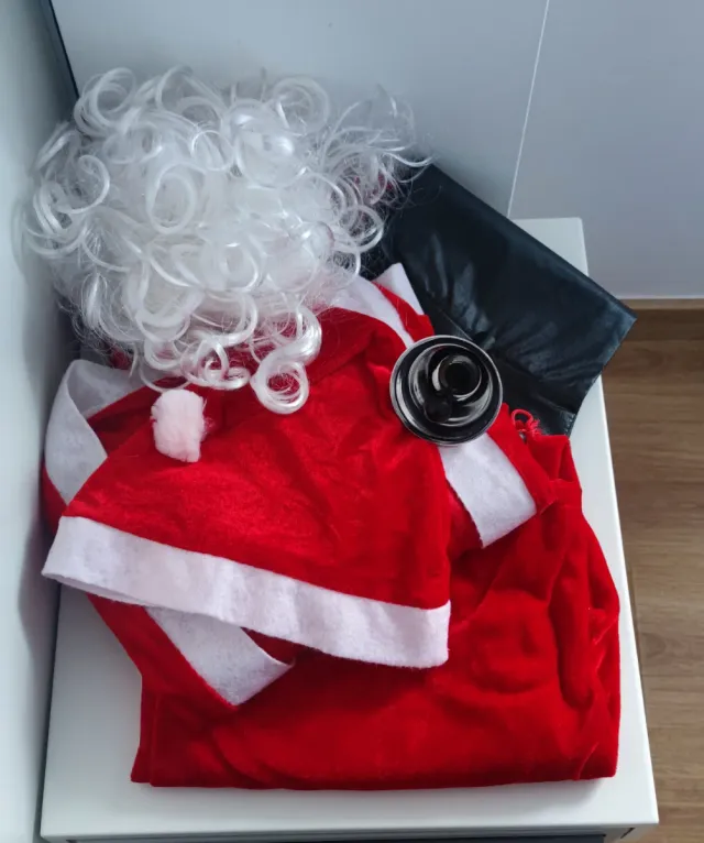 Disfraz Papá Noel Talla Única Adulto