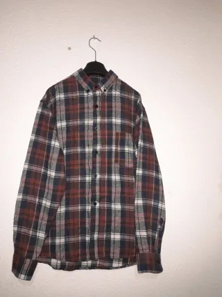 Camisa Topway cuadros invierno talla L