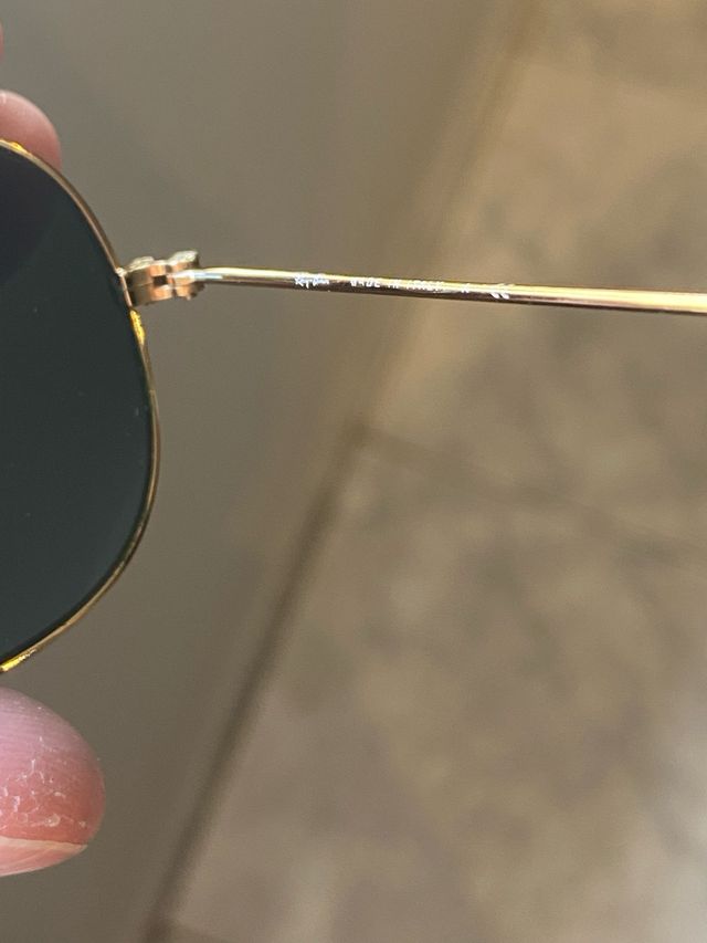 Gafas de sol Ray-Ban Aviator Doradas