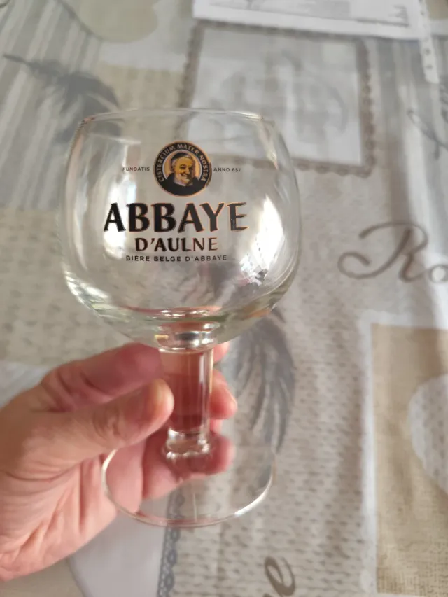 Copa de cerveja Abbaye D'Aulne