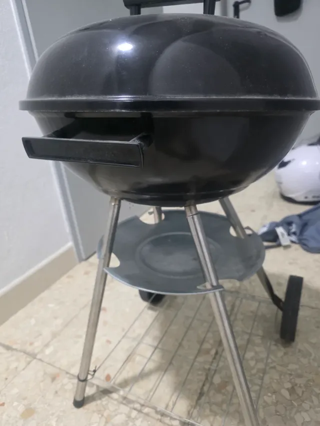 Griglia El Fuego Negra con Ruote