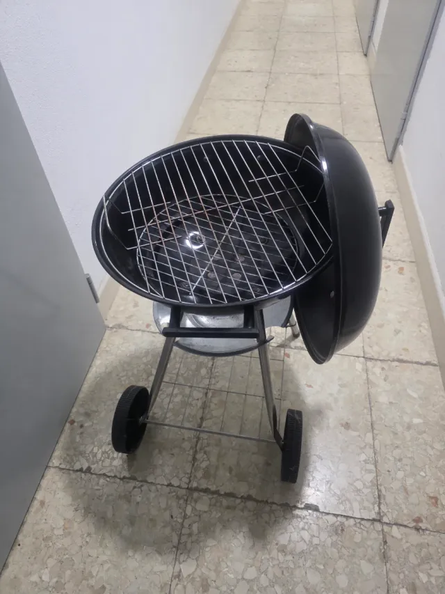 Griglia El Fuego Negra con Ruote