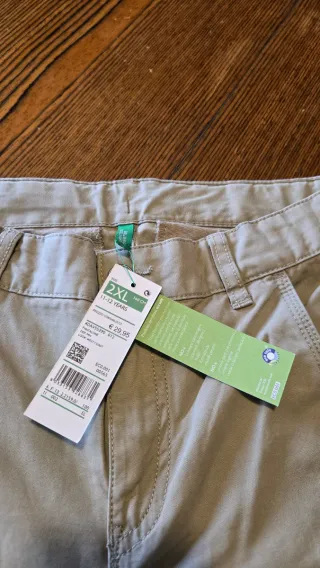 Pantaloni ragazzo beige Benetton XXL 11 12 anni
