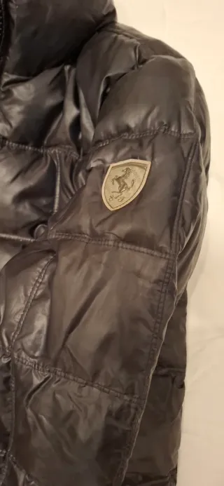 Chaqueta Bomber Ferrari Negra Talla S