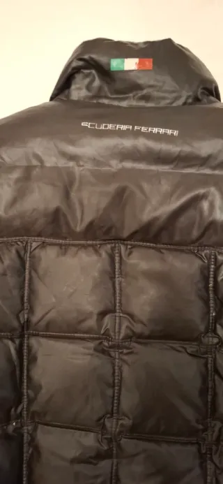 Chaqueta Bomber Ferrari Negra Talla S