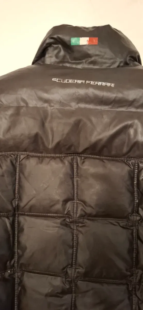 Chaqueta Bomber Ferrari Negra Talla S