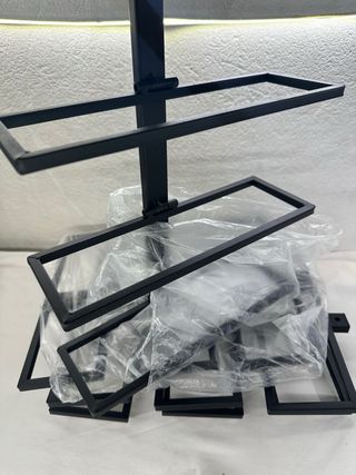 NUEVO Botellero de pared metal para 12 botellas