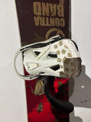 Tabla de Snowboard Contra Band Zone y botas