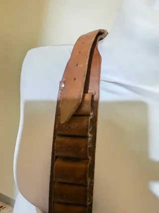 LAST PRICE Cartuccera in pelle