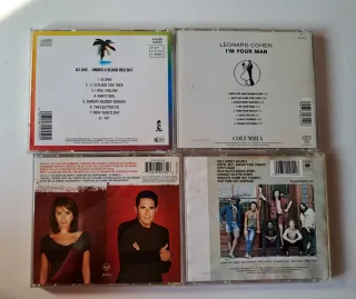 Cds U2 Cohen Springsteen Ana belen Miguel Rios