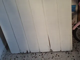 Puerta de madera 202x82 cm.