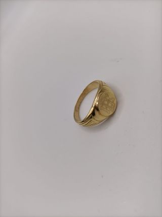 Anillo Sello Oro 18k - 3,52gr