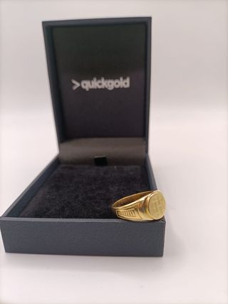 Anillo Sello Oro 18k - 3,52gr