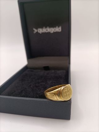 Anillo Sello Oro 18k - 3,52gr