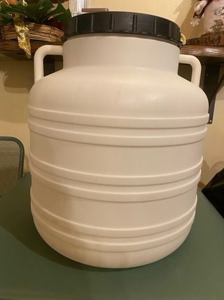 Fusto 30 litri bianco