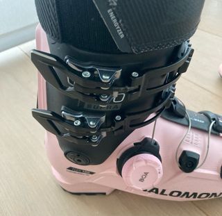 Botas de esquí Salomon mujer rosa