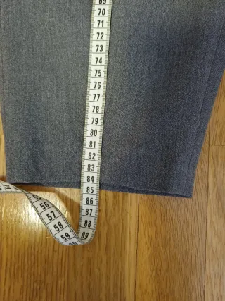 Pantalón Zara Gris Talla M