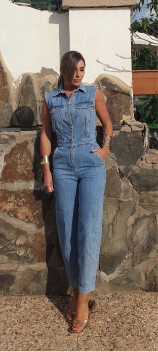 Mono vaquero Zara sin mangas