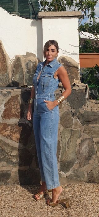 Mono vaquero Zara sin mangas