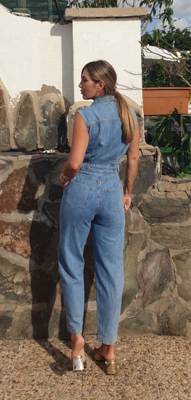 Mono vaquero Zara sin mangas