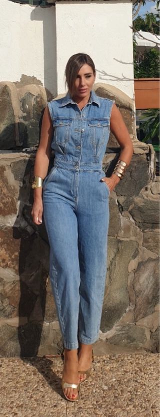 Mono vaquero Zara sin mangas