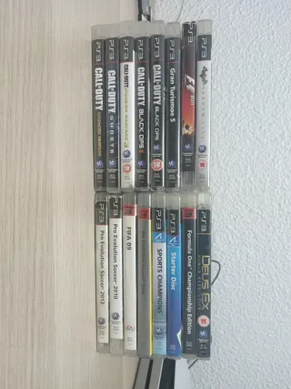 LOTE de VIDEOJUEGOS de PS3