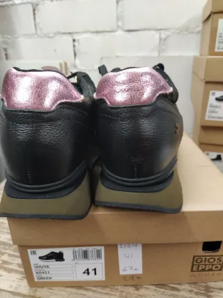 Zapatillas Gioseppo Mujer Talla 41 Negro/Dorado