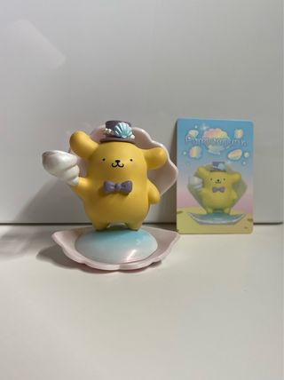 Figura Pompompurin Blind Box Blue Sea Holiday