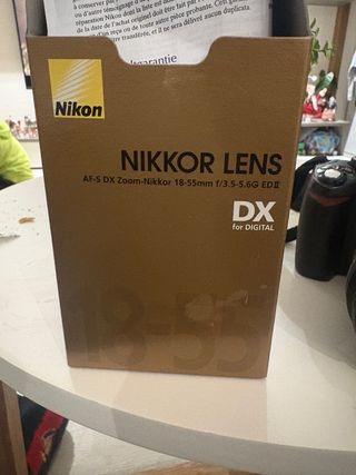 Cámara Nikon D60 Negra