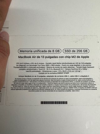 MacBook Air Apple Gris/Plateado