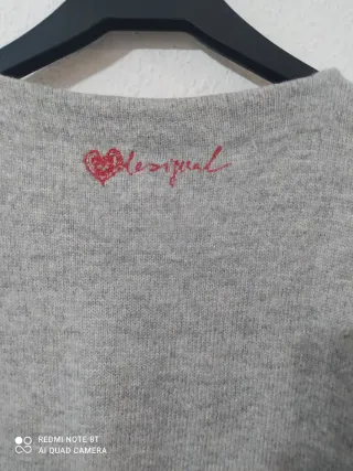 Jersey Desigual Patchwork Talla M