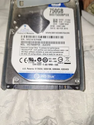 Disco Duro WD 750GB PS3