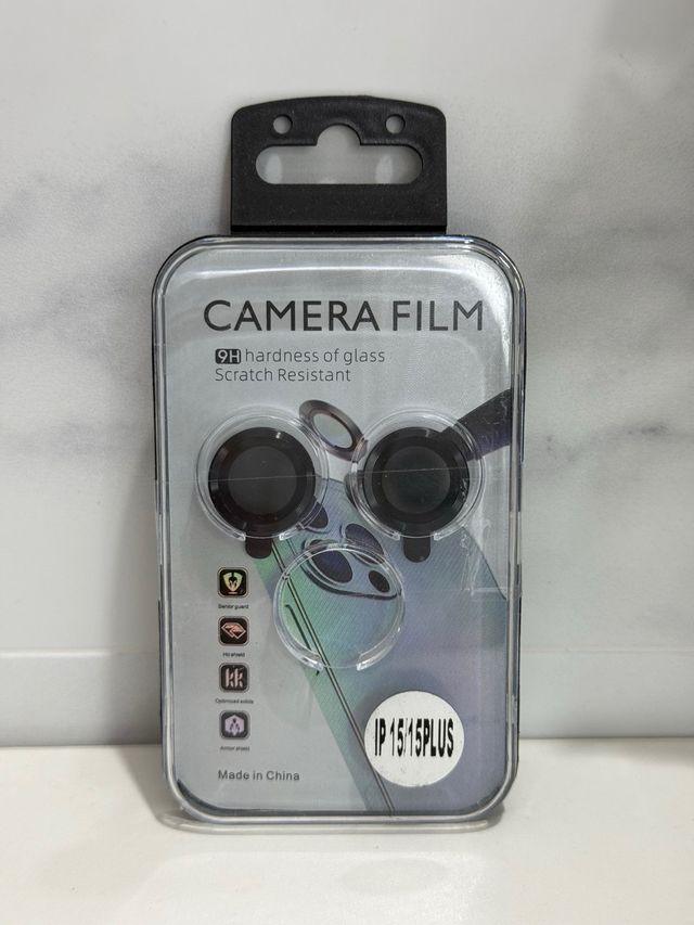 Protettore per fotocamera iPhone 15/15 Plus