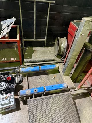 Bañera para ruedas de camión/tractor