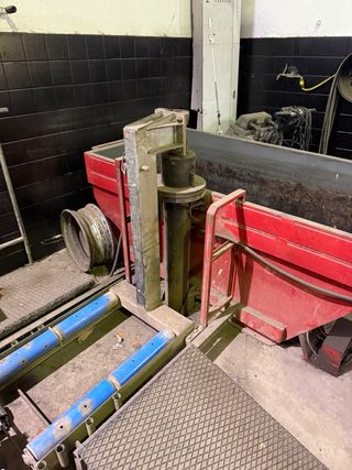 Bañera para ruedas de camión/tractor