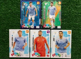 5 Carte Adrenalyn XL Panini Lazio 2020/21
