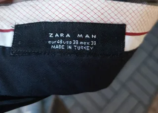 Traje Zara Man Gris