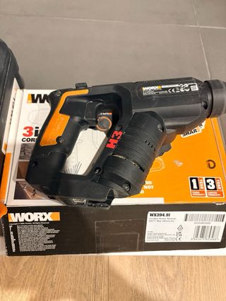 Martillo Worx 1.5j y Taladro Batería