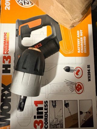 Martillo Worx 1.5j y Taladro Batería