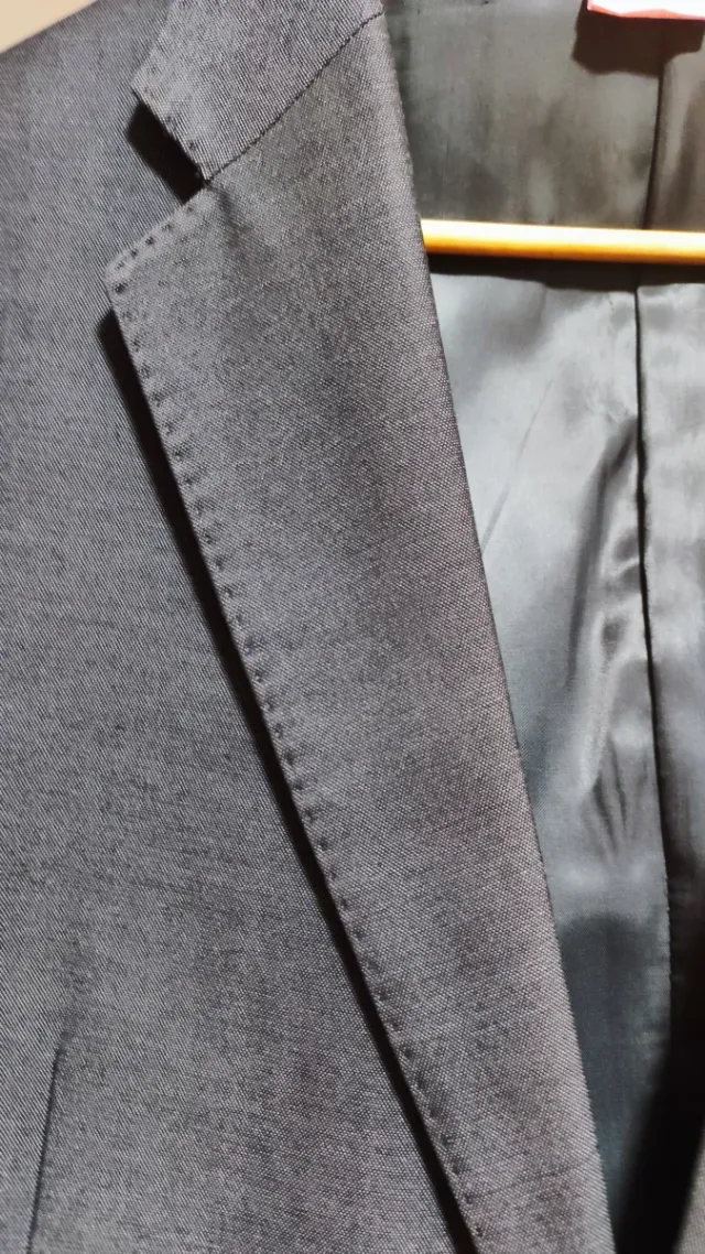 Traje caballero gris marengo