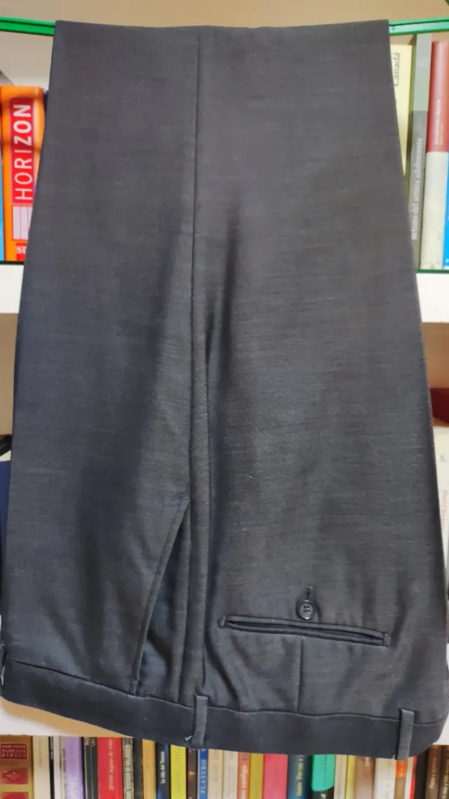 Traje caballero gris marengo