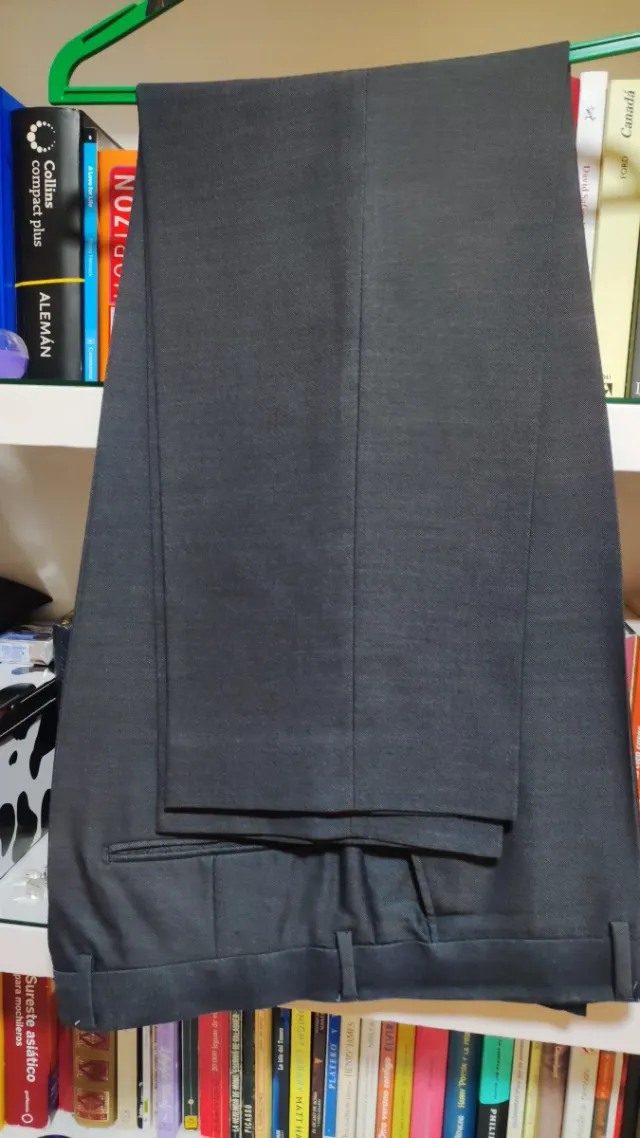 Traje caballero gris marengo