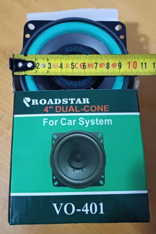 Altavoces de 4 pulgadas coaxiales nuevos