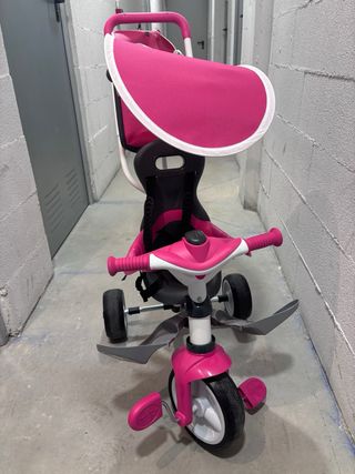 Triciclo Smoby 3 en 1 Rosa