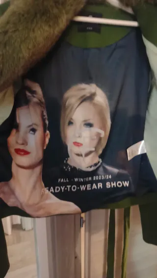 Cappotto CristinaEffe con pelliccia al collo