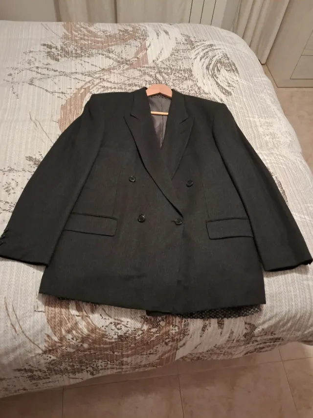 Chaqueta gris de vestir