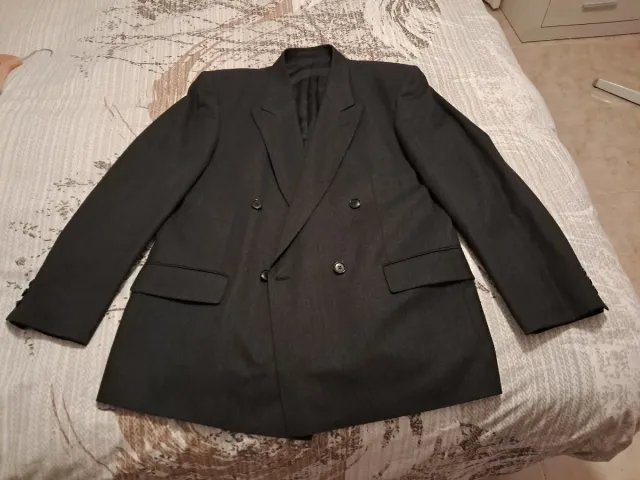 Chaqueta gris de vestir