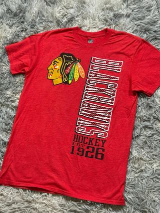 T-shirt Chicago Blackhawks Hockey 1926 NHL M